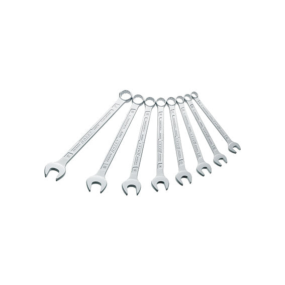 ABC Tools Serie di Chiavi Combinate Extra-Lunghe Heavy Duty A30185812, 12 Pezzi, con scatola di cartone