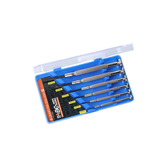 ABC Tools Serie Giraviti per Orologiai A 1424 0000, 6 Pezzi Intaglio