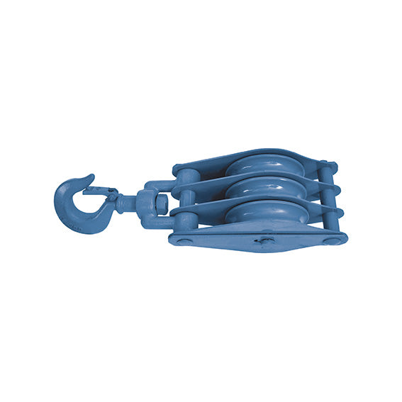 ABC Tools Taglia di Sollevamento L 3410 3090, 3 Rotelle da 90 mm, Portata 250 kg