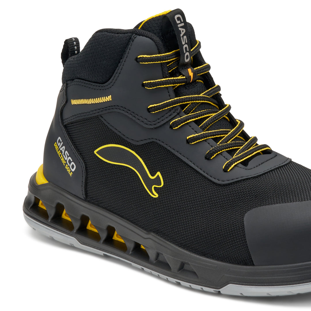 Giasco Scarpa Antinfortunistica Alta Ampere Dielettrica SB FO E PL CI WPA SC SR