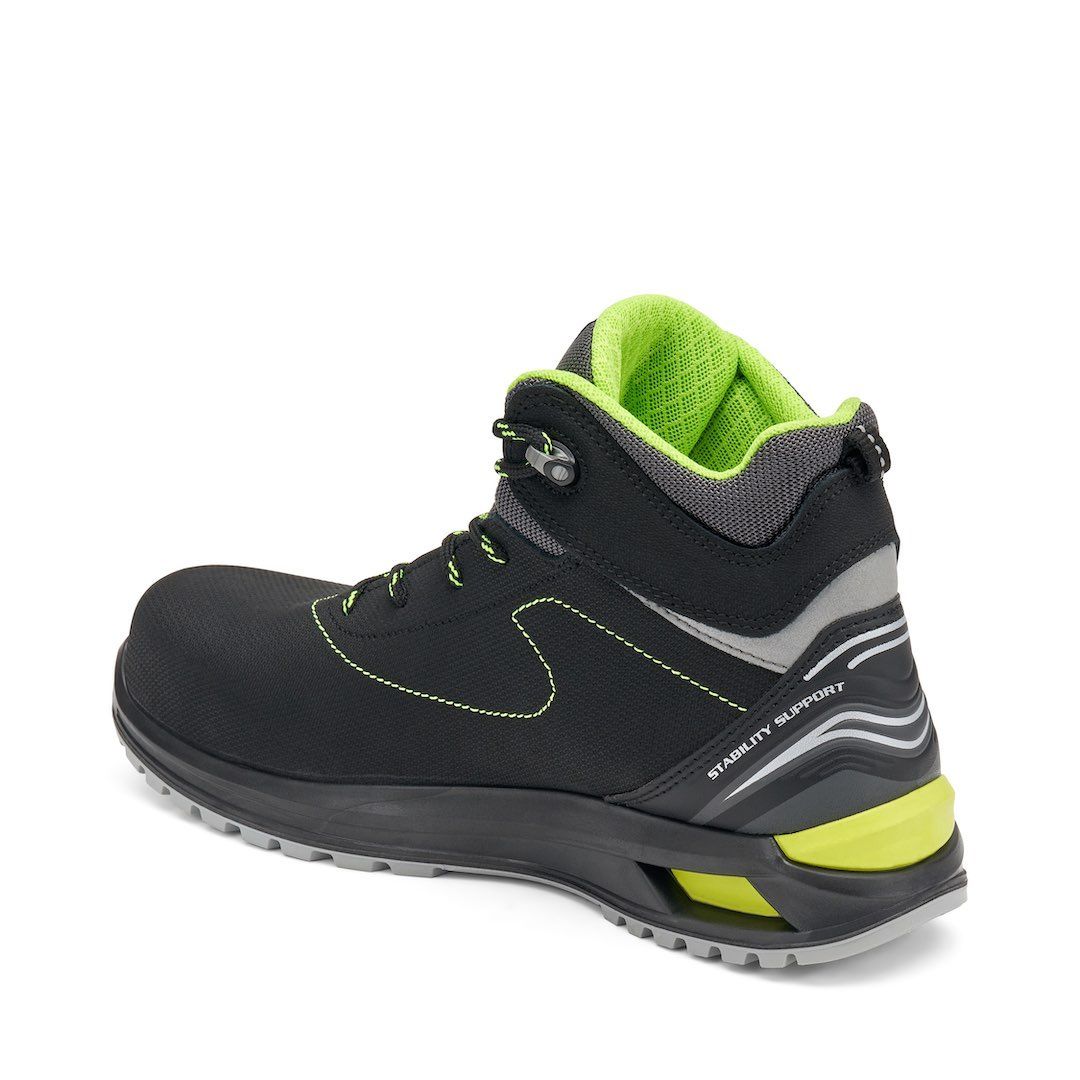 Giasco Scarpa Antinfortunistica Alta Bali Antiscivolo per Tetti S3L FO SR ESD