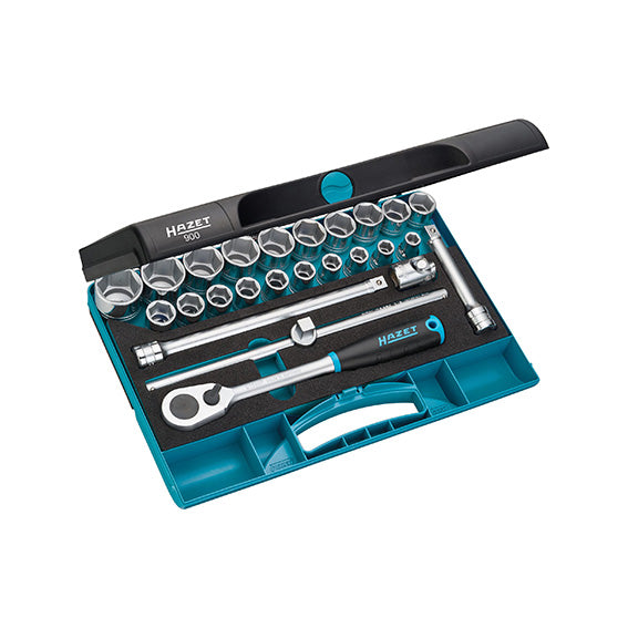 Hazet Set Bussole Esagonali A31425000 25 Pezzi 12,5 mm 10-32 mm