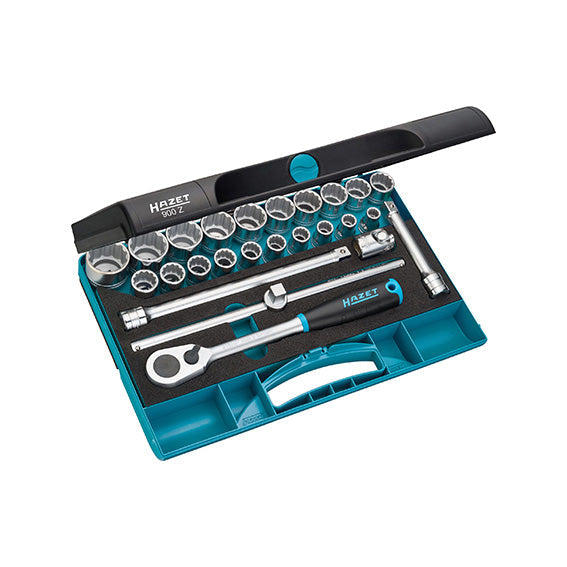 Hazet Set Bussole Poligonali A31464000 25 Pezzi 12,5 mm 10-32 mm