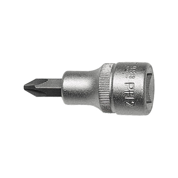 Hazet Bussola con Inserto Phillips PH3 A31773003, Attacco 1/2", 56 mm