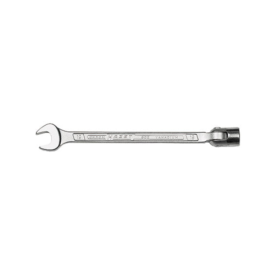 HAZET Chiave Combinata con Bussola Poligonale Orientabile A30195021, 21 mm