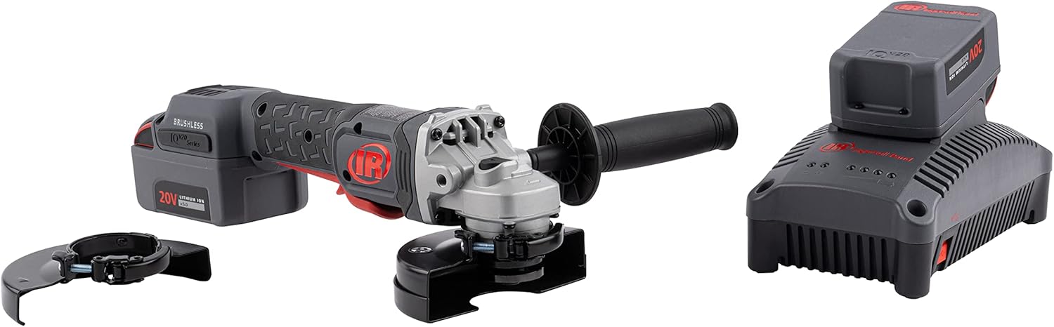 Ingersoll Rand Smerigliatrice a Batteria G5351M-K22-EU, Disco 125 mm, in Kit - immagine 2