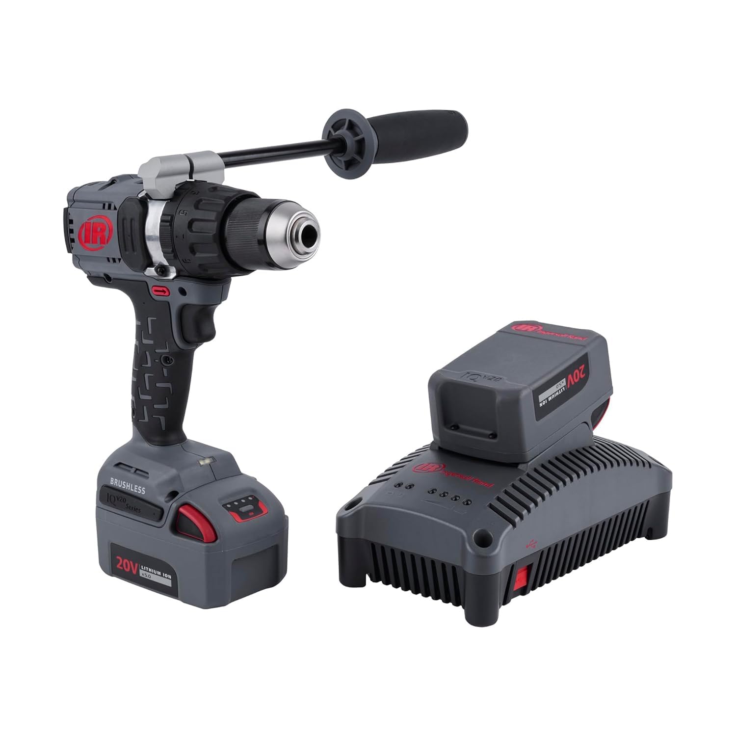 Ingersoll Rand Trapano a Percussione a Batteria D5241-K22-EU, Mandrino 13 mm, in Kit