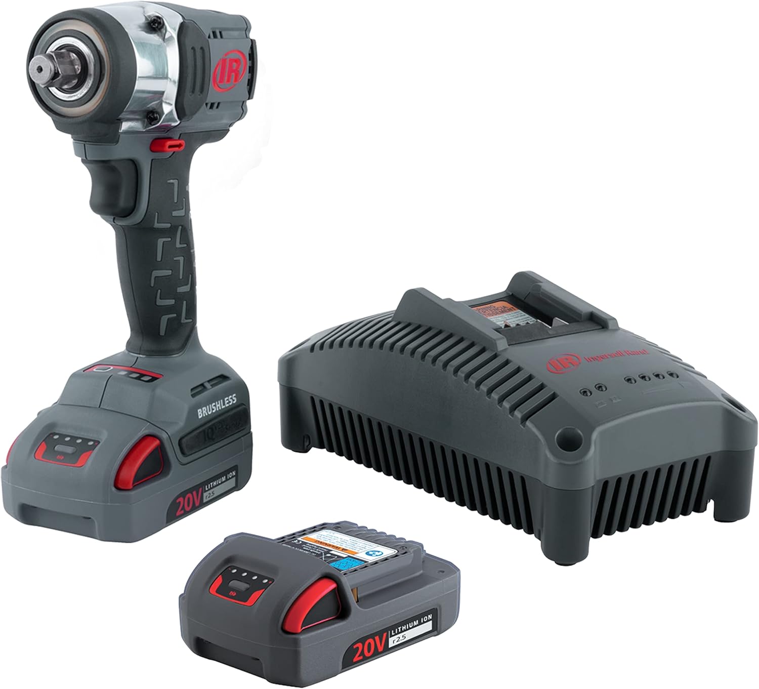 Ingersoll Rand Avvitatore a Impulsi a Batteria W3151-K22-EU, 1/2", 610 Nm, in Kit
