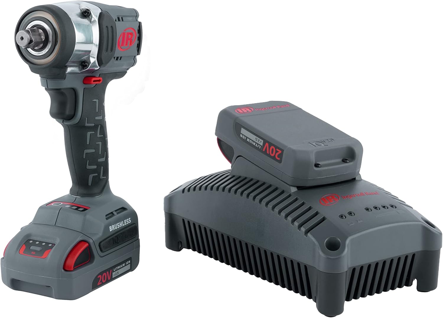 Ingersoll Rand Avvitatore a Impulsi a Batteria W3151-K22-EU, 1/2", 610 Nm, in Kit - immagine 6