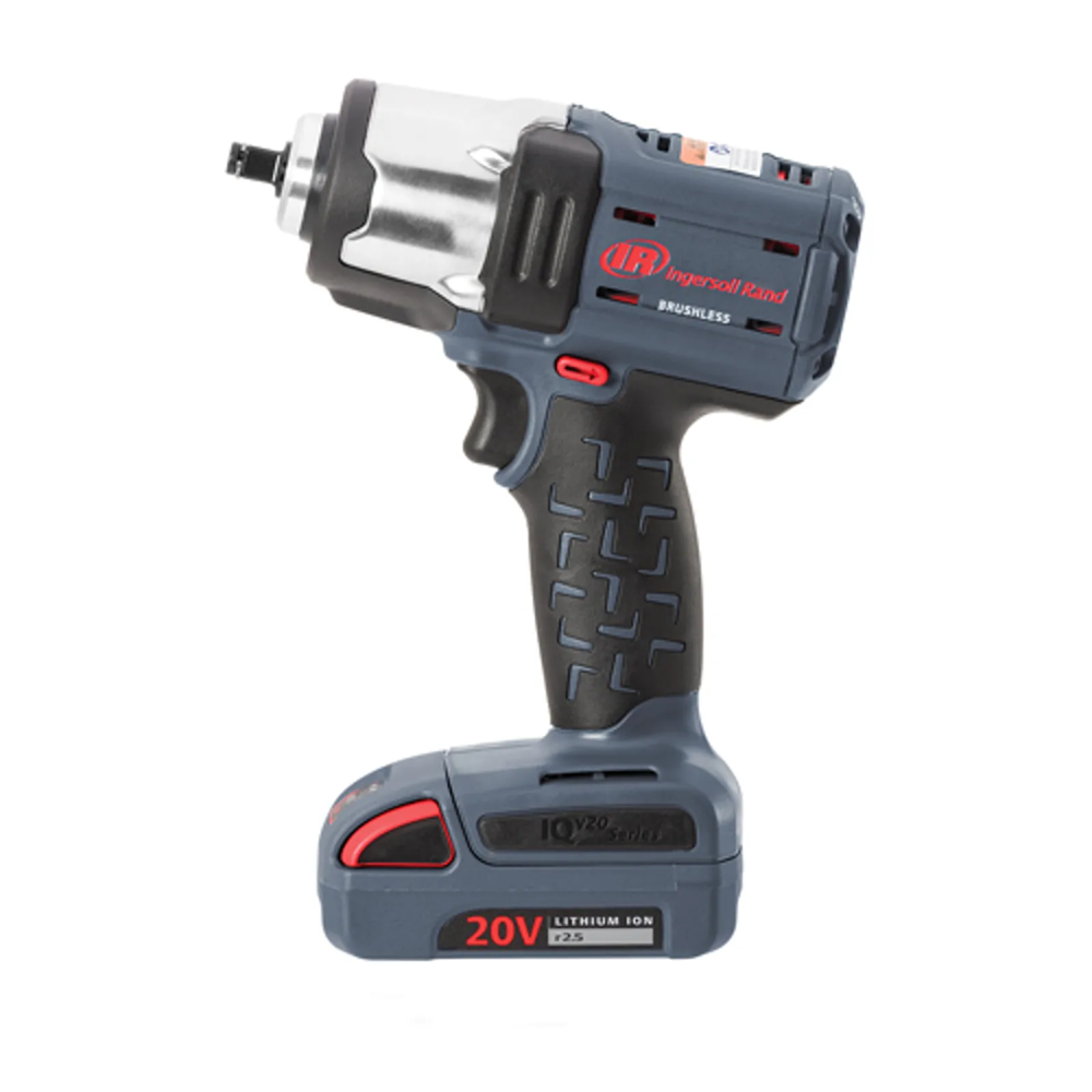 Ingersoll Rand Avvitatore a Impulsi a Batteria W5153-K22A-EU, 1/2", 745 Nm, in Kit
