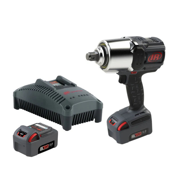 Ingersoll Rand Avvitatore a Impulsi a Batteria W8571-K22-EU, 3/4", 2710 Nm, Incudine 150 mm, in Kit - immagine 2