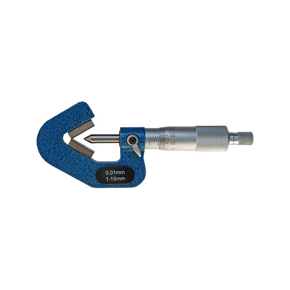 Juwel Plus Micrometro con Prisma per Utensili a 3 Taglienti H43401002, 5-15 mm