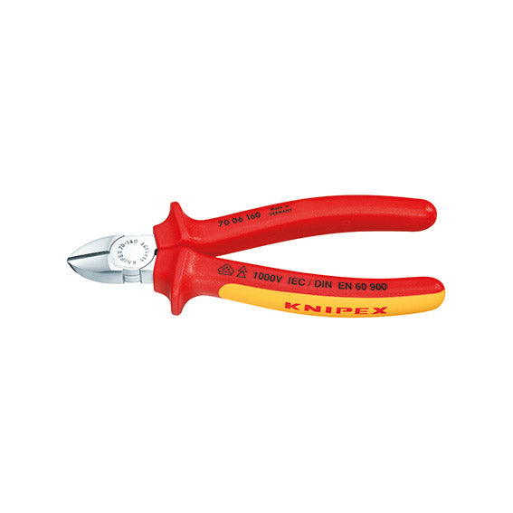 Knipex Tronchese Isolato VDE con Protezione Anticaduta M71320316, 160 mm